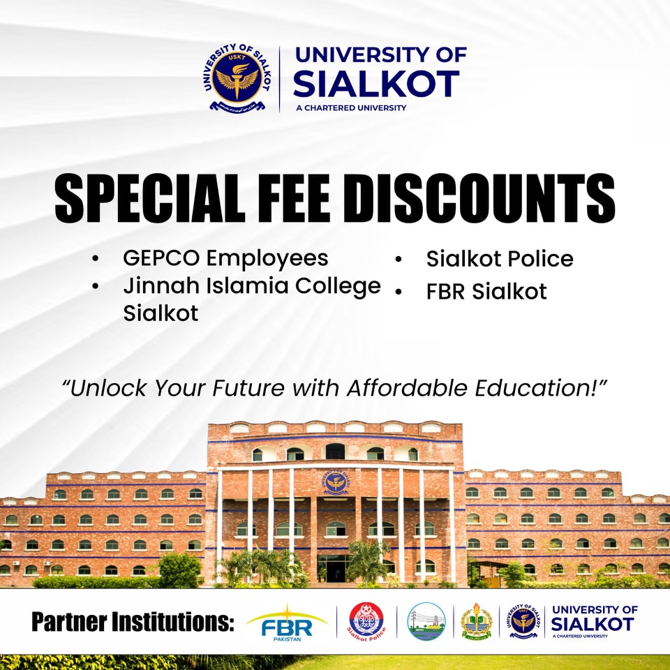 Special Fee Discounts